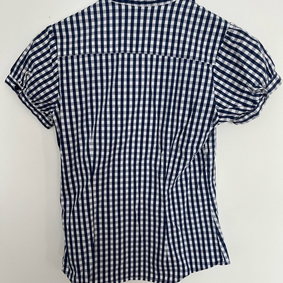 Twik Blue and White Checkered Shirt - Picture 3 of 6
